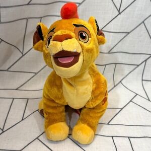 Disney The Lion Guard Kion Plush 11" Gold Lion King Stuffed Animal Mark of Guard